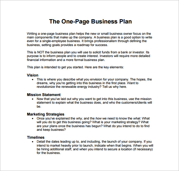 Business Plan Layout Template Business Form Templates